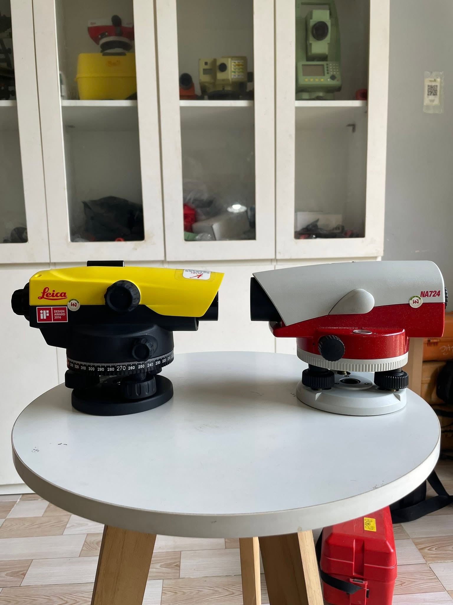 Các nhóm công việc phù hợp với máy toàn đạc Leica